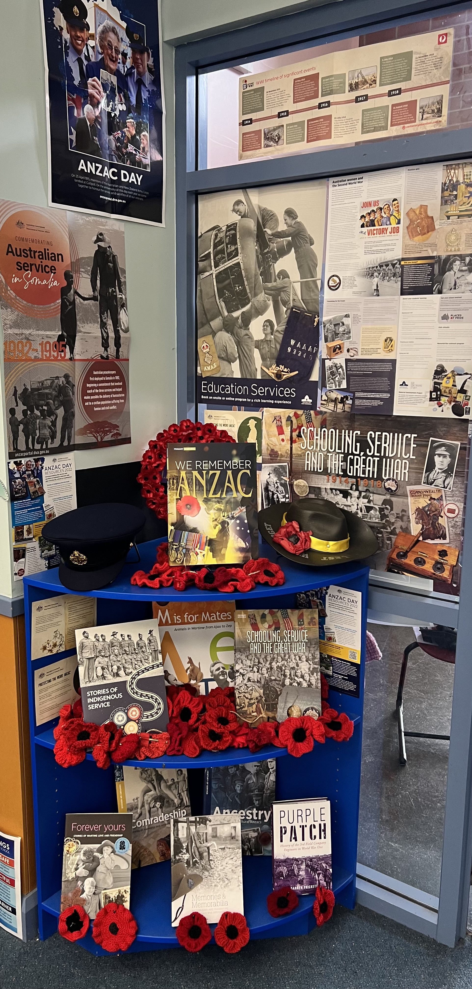 DSM Library Display Photo